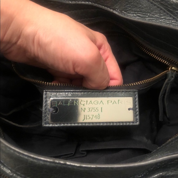 Balenciaga Motorcycle City Bag Anthracite Leather - Picture 3 of 6